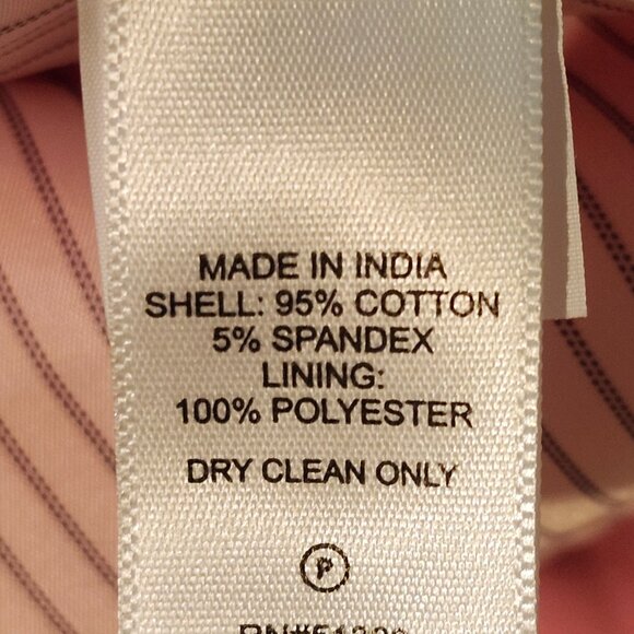 CeCe Double Breasted Twill Blazer in Pink Begonia price tag $129 size 16W NWT - Picture 7 of 7